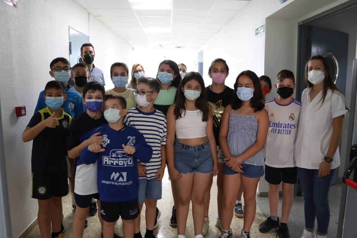 En la iniciativa “cole-tour” del Hospital ‘Virgen de Altagracia’ participaron más de 340 niños y niñas de Manzanares