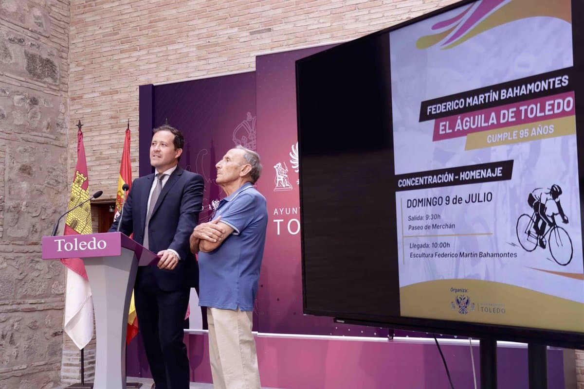 El 95 cumpleaños de Federico Martín Bahamontes, el famoso ciclista conocido como ‘El Águila de Toledo’, será homenajeado este domingo en la capital.