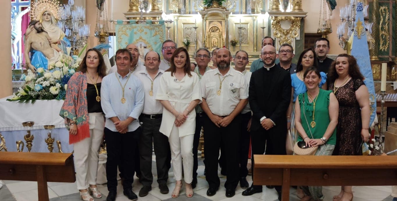La Cofradía Virgen de las Angustias, Cristo de la Columna y Virgen Dolorosa celebra su 50 aniversario en Quintanar de la Orden