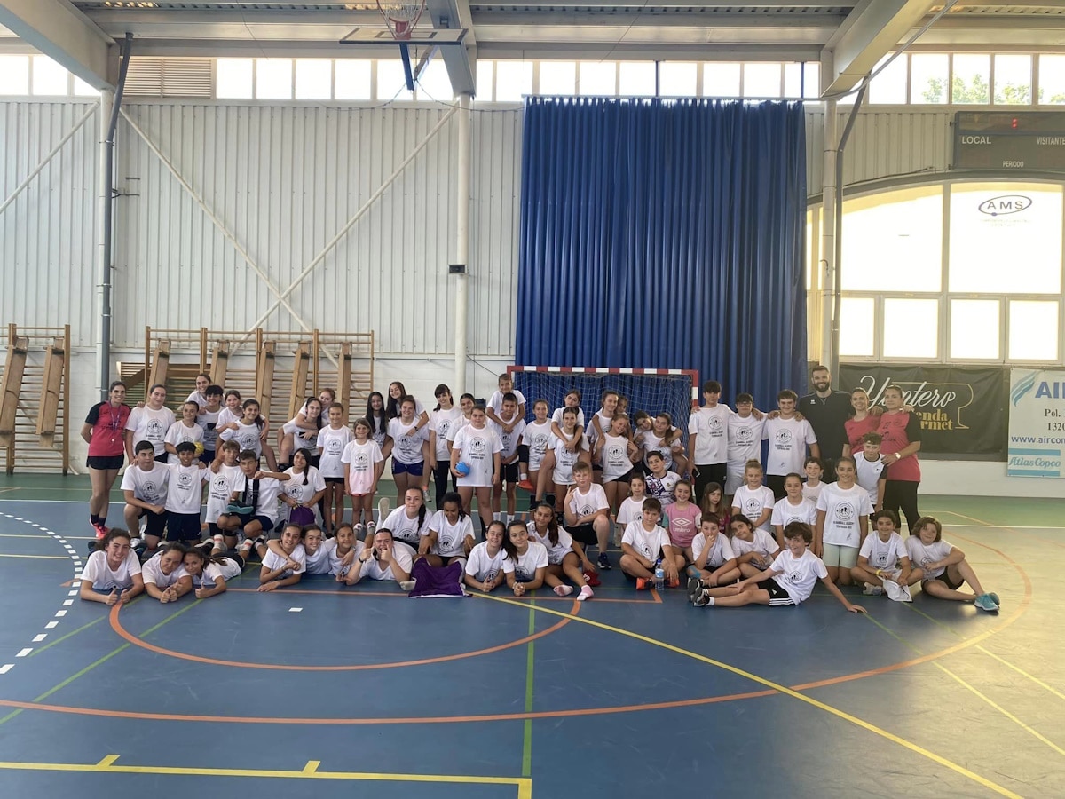 Clausurada la 1ª fase de la III Handball Academy en Manzanares y la segunda fase tendrá lugar del 24 al 29 de julio