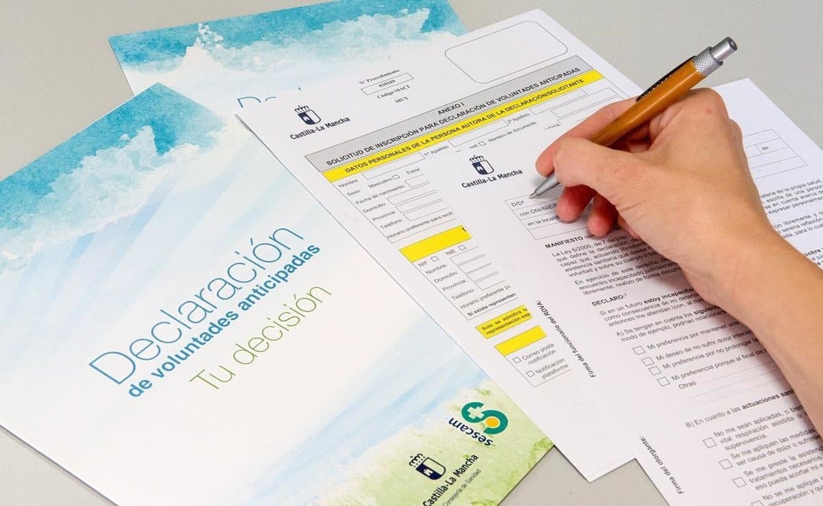 El número de inscripciones en el Registro de Voluntades Anticipadas de C-LM incrementa considerablemente con 928 adhesiones nuevas en la primera mitad del año 2023