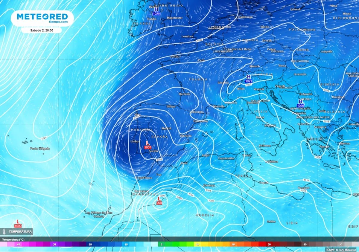 Disminución de las precipitaciones causadas por DANA, se pronostican lluvias en múltiples áreas. Incremento de las temperaturas en la costa mediterránea.