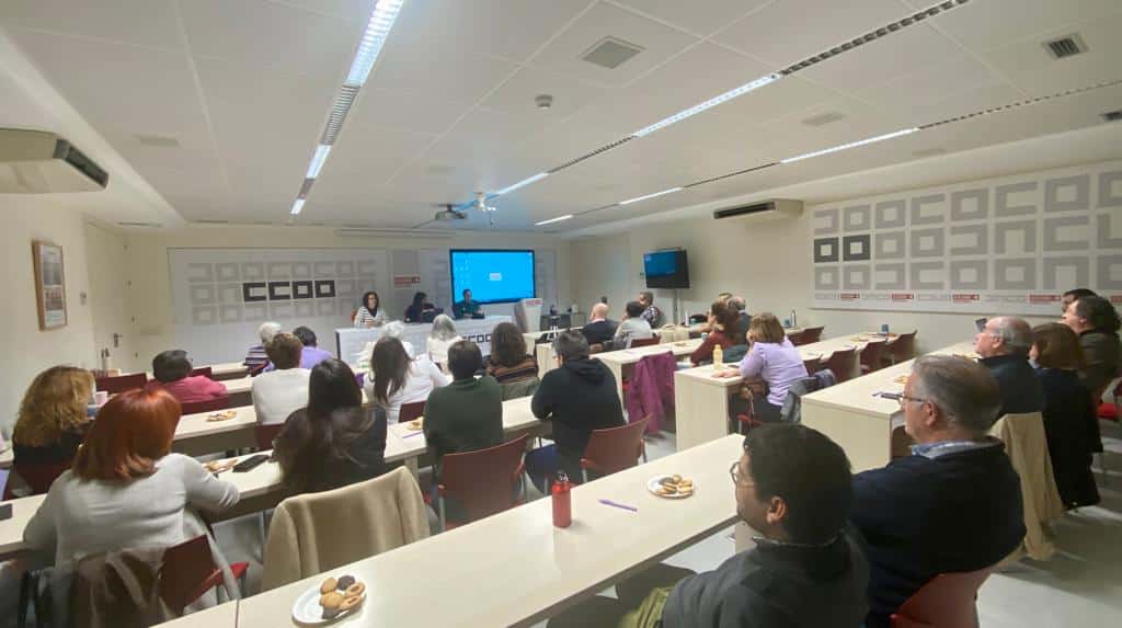 Intercambio de experiencias entre la Asociación María de Padilla, la Guardia Civil, CCOO y mujeres víctimas