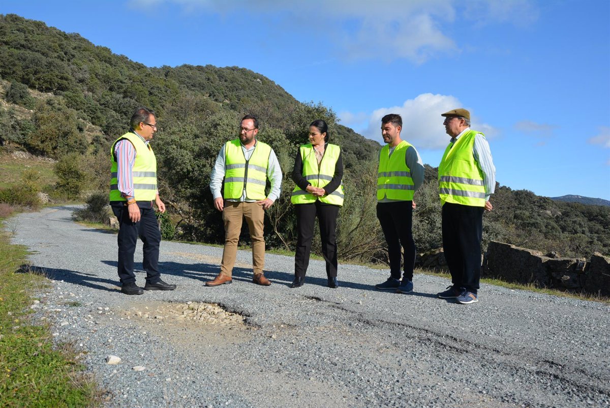 Diputación de Toledo analiza alternativas para mejorar la conexión M-548 entre Pelahustán y Cenicientos