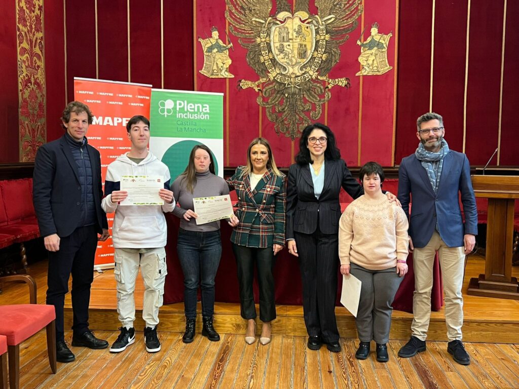 Plena inclusión impulsa con Fundación Mapfre y el Ayuntamiento de Toledo la integración sociolaboral de personas con discapacidad