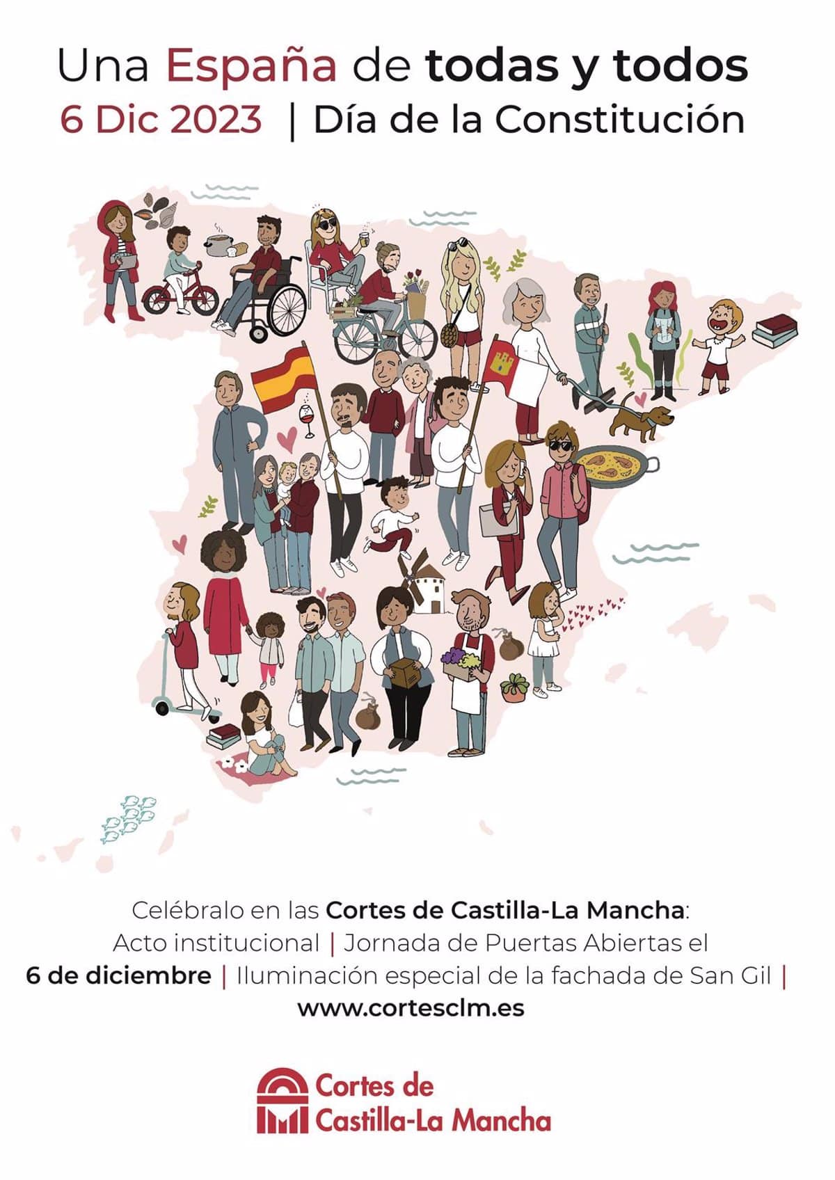 «Defendiendo la Constitución: Una España para todas y todos» – Campaña del Parlamento de Castilla-La Mancha