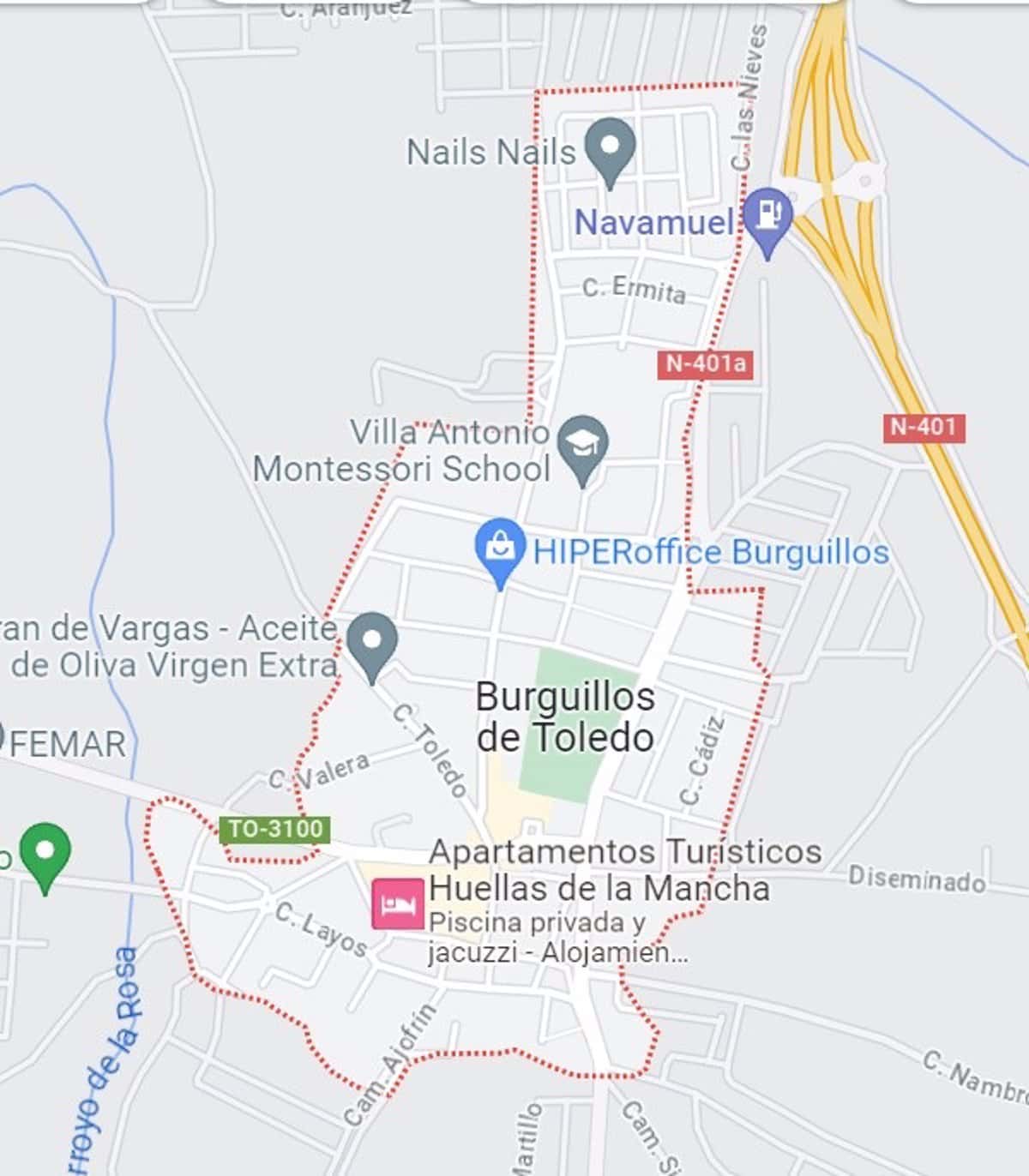 Seis personas resultan heridas, incluyendo tres menores, en un choque frontal en Burguillos