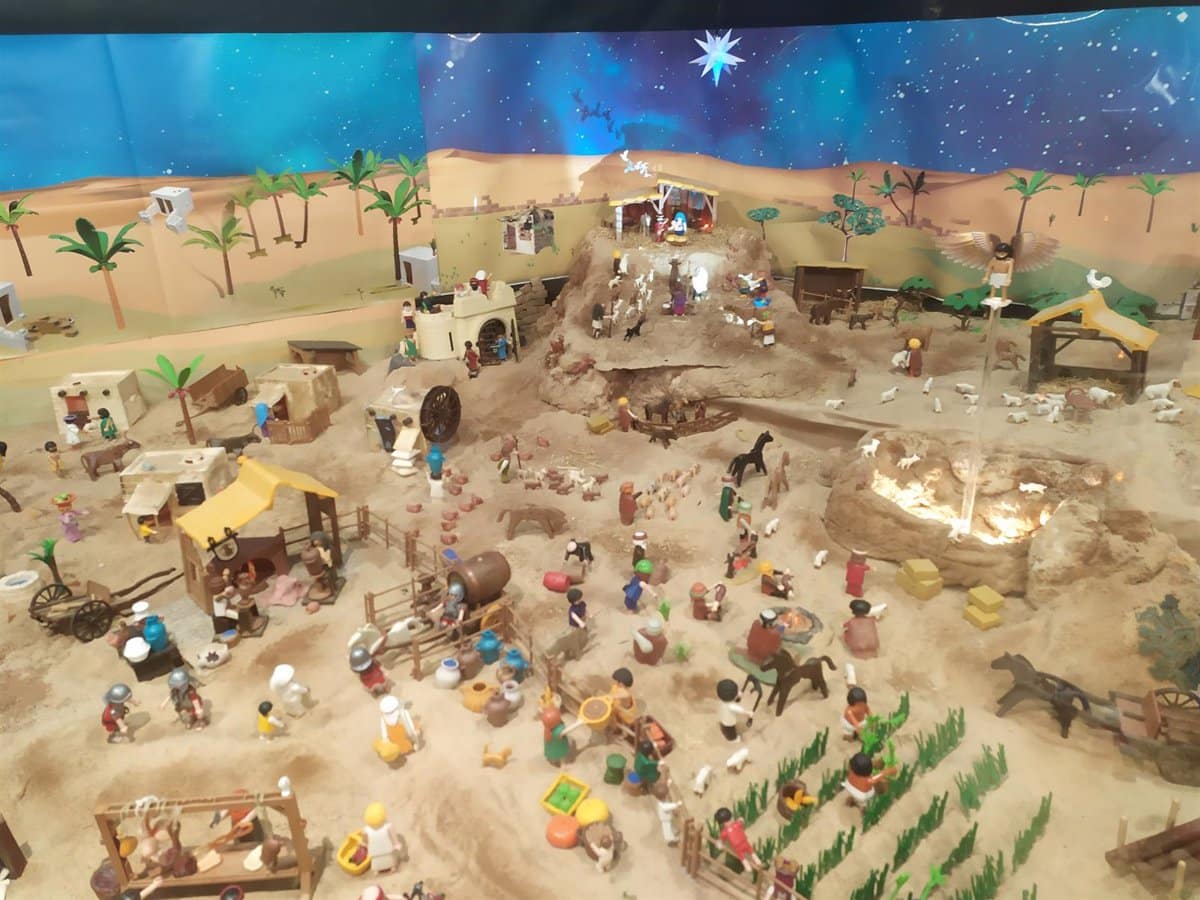 La increíble exposición del nacimiento solidario de Playmobil de Rhosa Pérez en Toledo, con más de 20,000 figuras, estará abierta hasta el 5 de enero