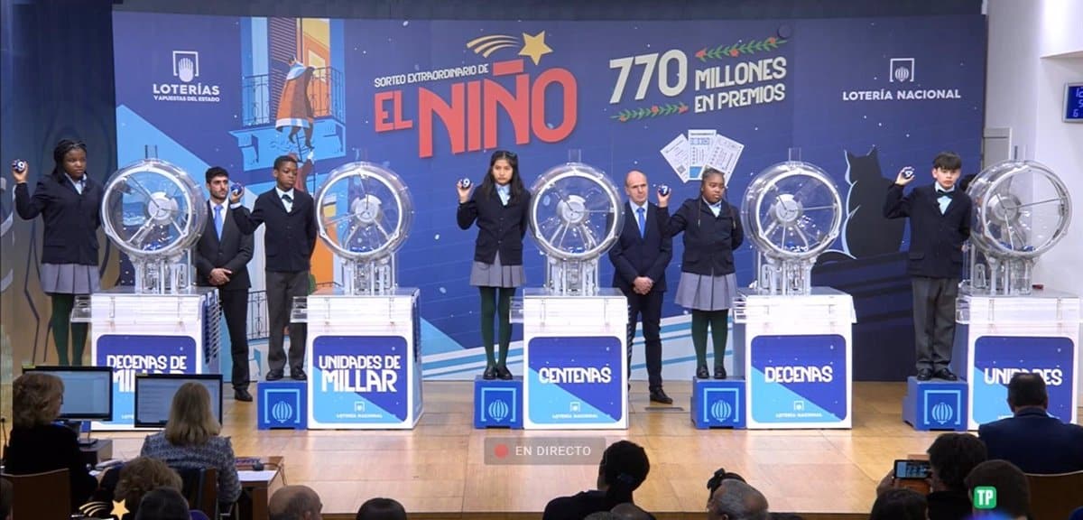 El primer premio del sorteo de ‘El Niño’ se reparte en siete localidades de Castilla-La Mancha