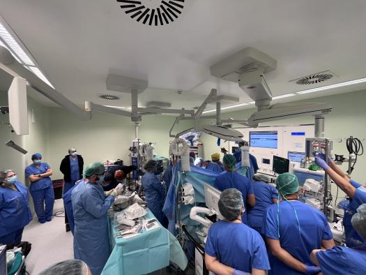 El Hospital Universitario de Toledo realiza con éxito la primera donación cardíaca en asistolia controlada