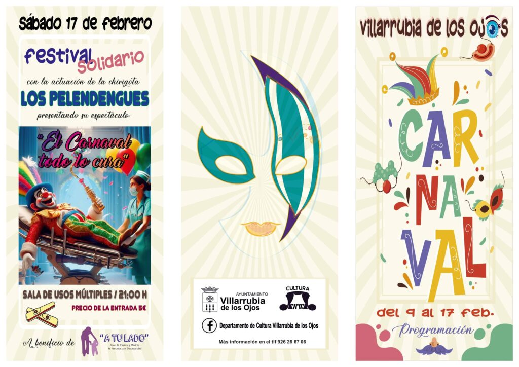 Programación Carnaval de Villarrubia de los Ojos