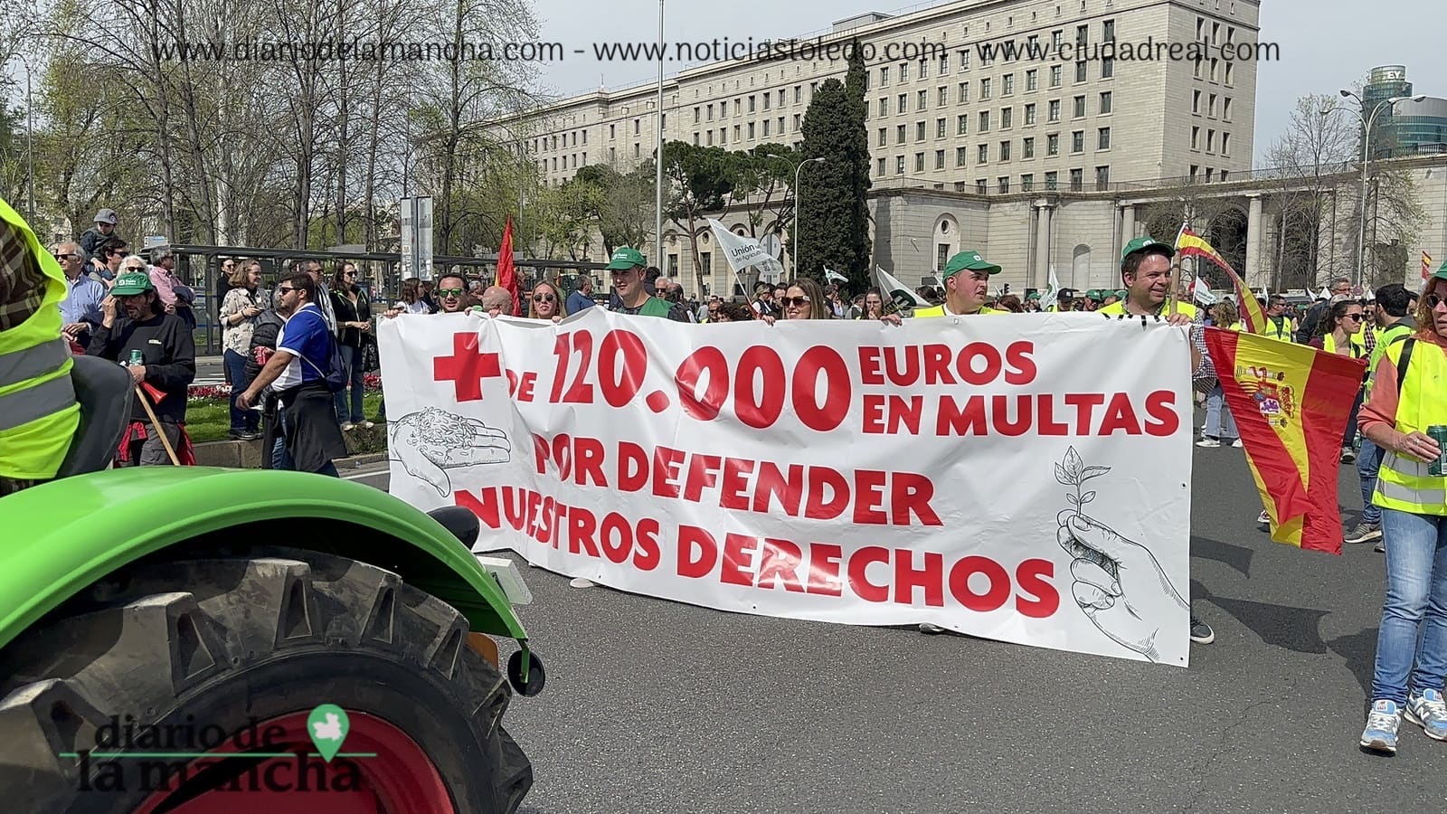 La movilización de tractores que recorrió Madrid: La protesta necesaria para España