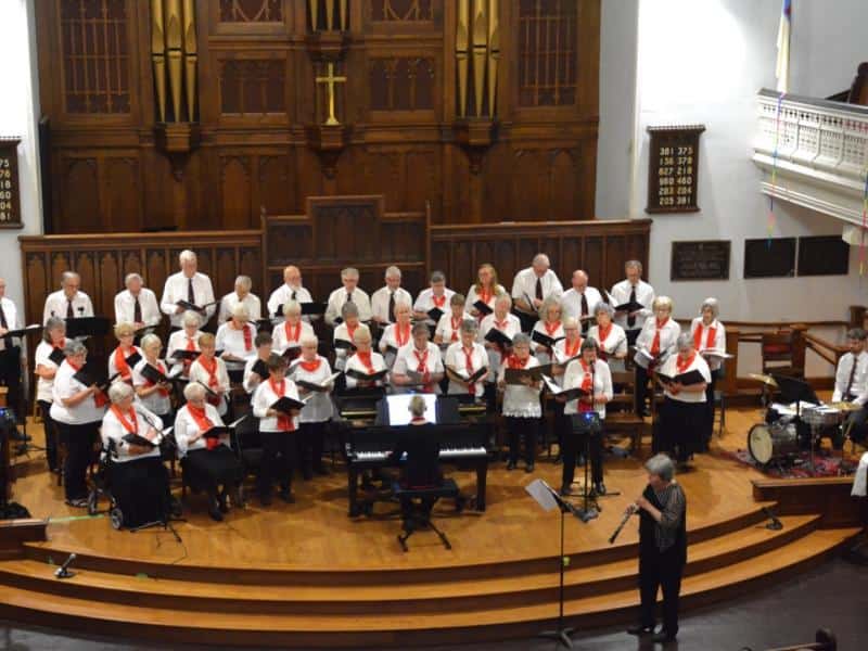 El grupo SHORELINE CHORUS actúa en Toledo