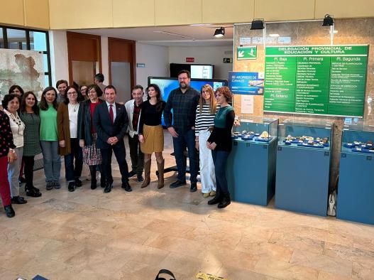 Llega a Toledo el museo de minerales y fósiles del IES Arcipreste de Canales