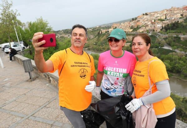 Exitosa recolección de 3.000 kilos de basura en la I Jornada de Basuraleza en el Valle y las riberas del río Tajo