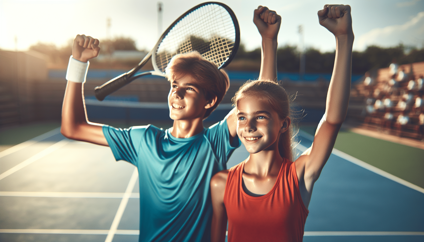 Alejandro Carrión e Isabel Martínez triunfan en el campeonato Regional Infantil Escolar de Tenis