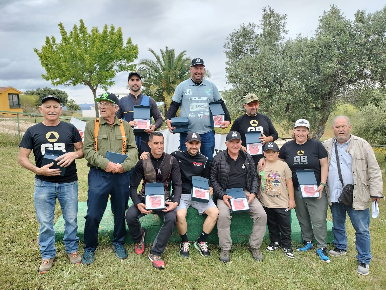 Laparra, Gracia, De la Calle, García, Marti, Marco y Segui, campeones autonómicos 2024 de recorridos de caza en CLM