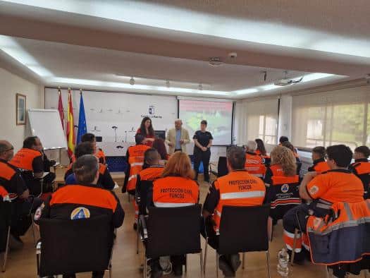 Capacitación en primeros auxilios para 43 integrantes de Protección Civil de Castilla-La Mancha