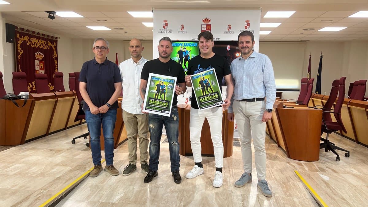 Andy y Lucas darán un concierto en Illescas el 12 de octubre