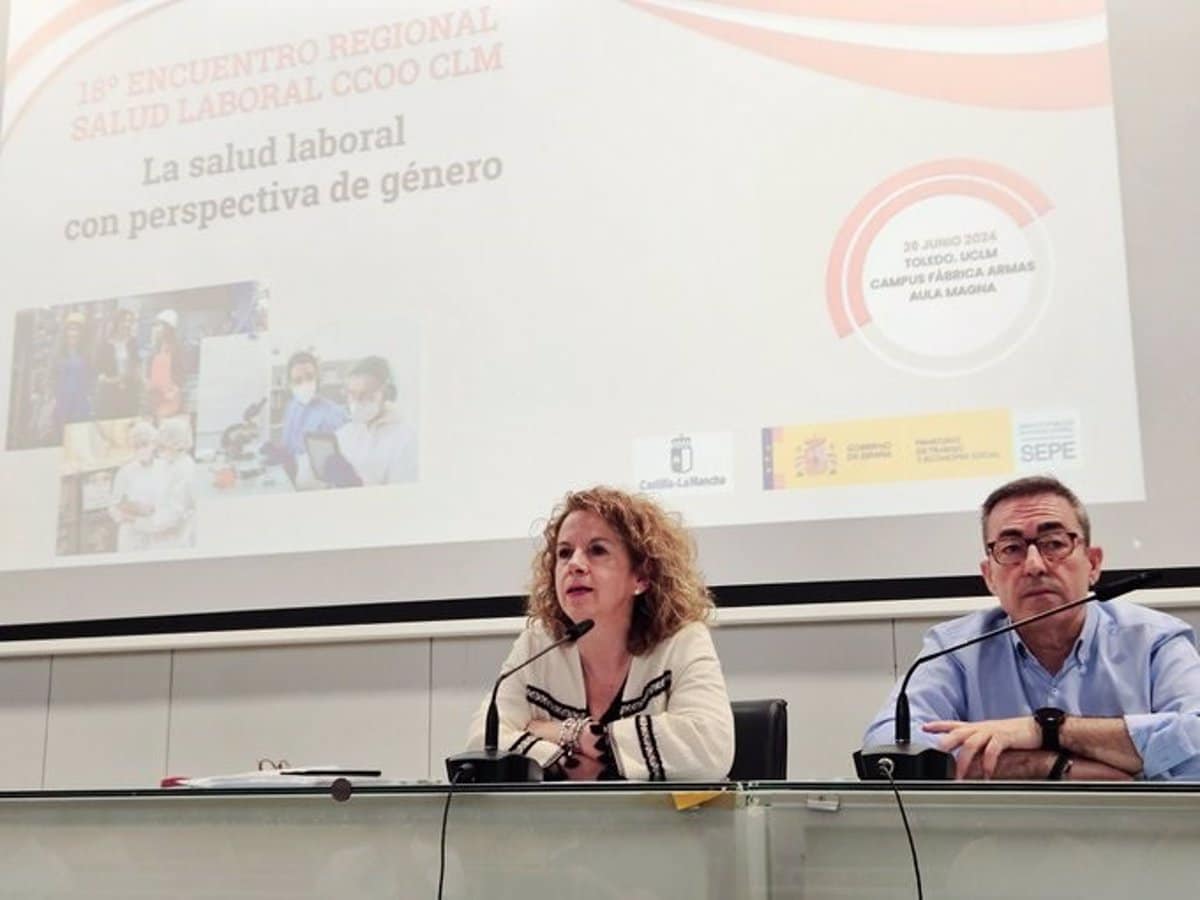 CCOO insta al Gobierno de Castilla-La Mancha a crear un Instituto de Salud Laboral para hacer frente a los altos índices de siniestralidad mortal.
