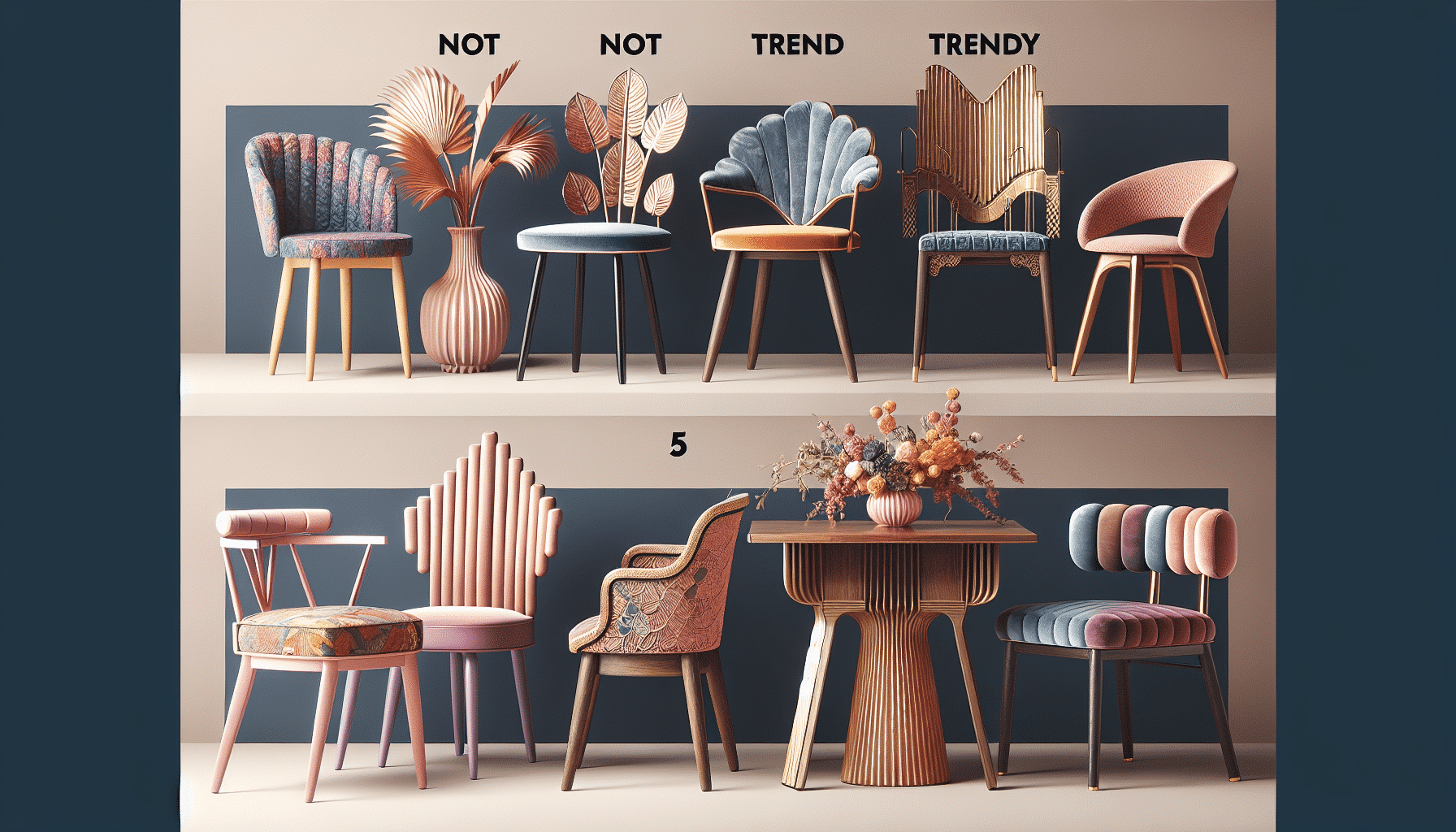 Las 5 Sillas de Comedor Que Están de Moda y las 5 Que Ya Pasaron de Tendencia