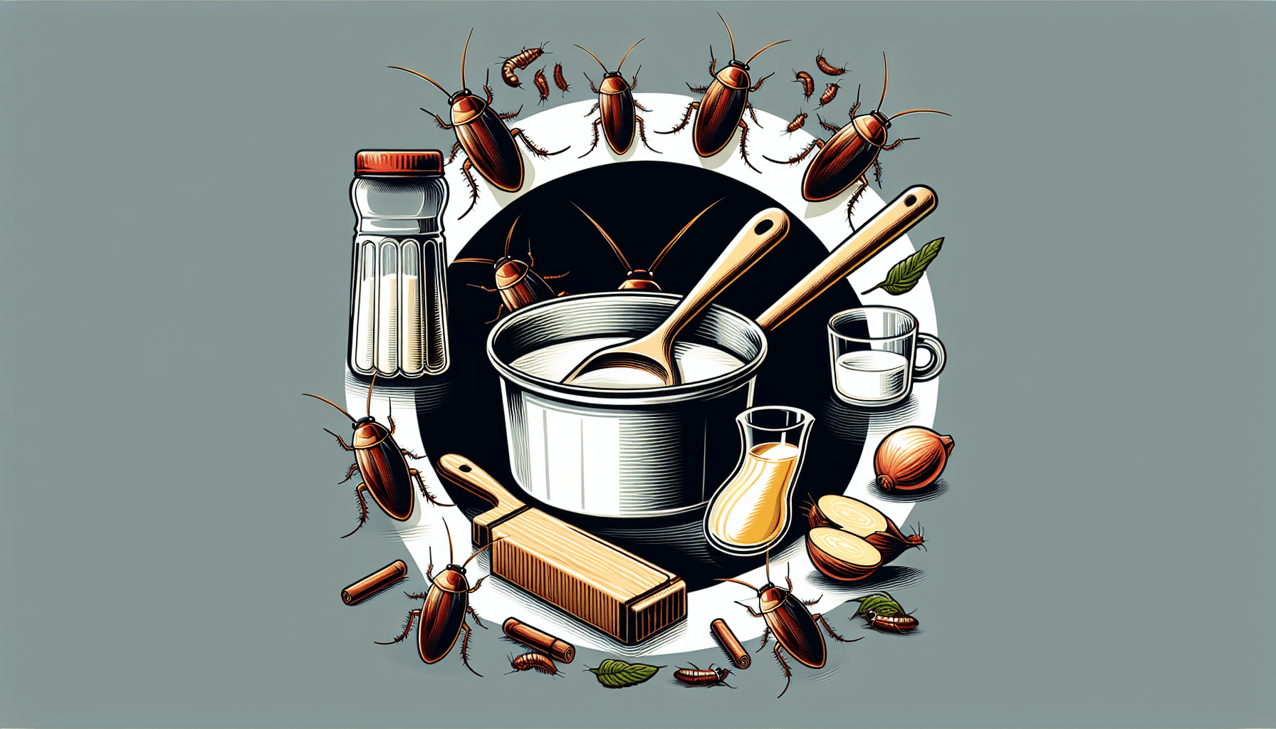 Elimina las Cucarachas Definitivamente con Estos Dos Ingredientes de Cocina