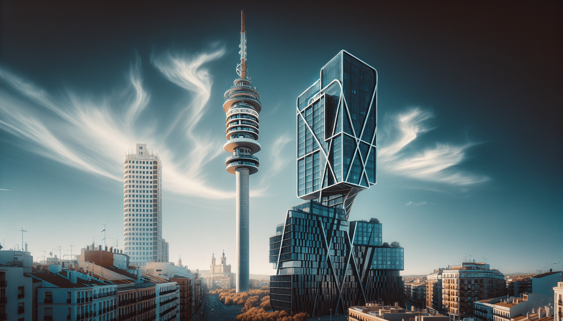 Nuevo Rascacielos en Madrid Supera en 29 Metros al Emblemático Pirulí de TVE