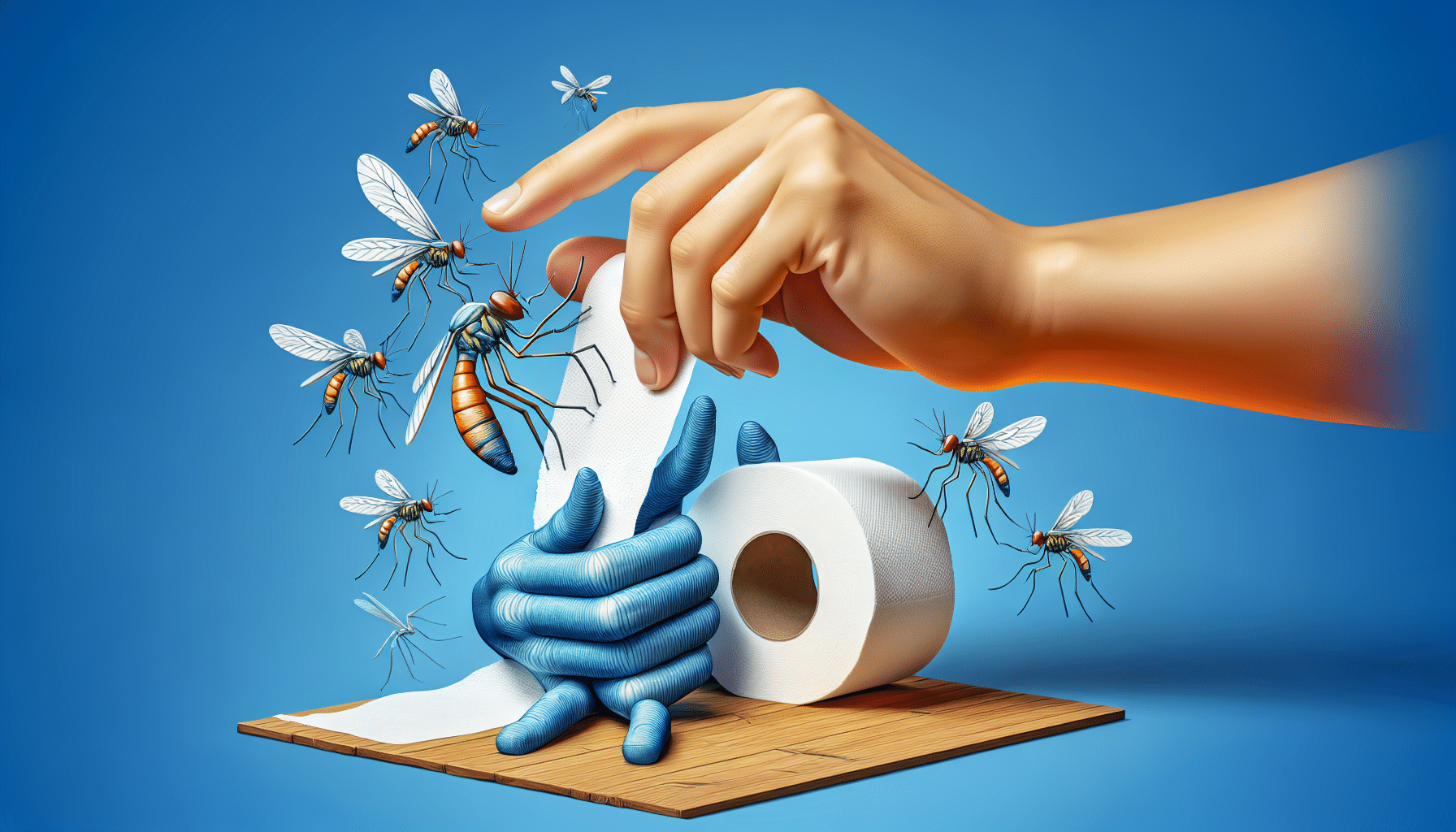 Revolucionario Truco con Papel Higiénico para Ahuyentar Mosquitos Se Vuelve Viral