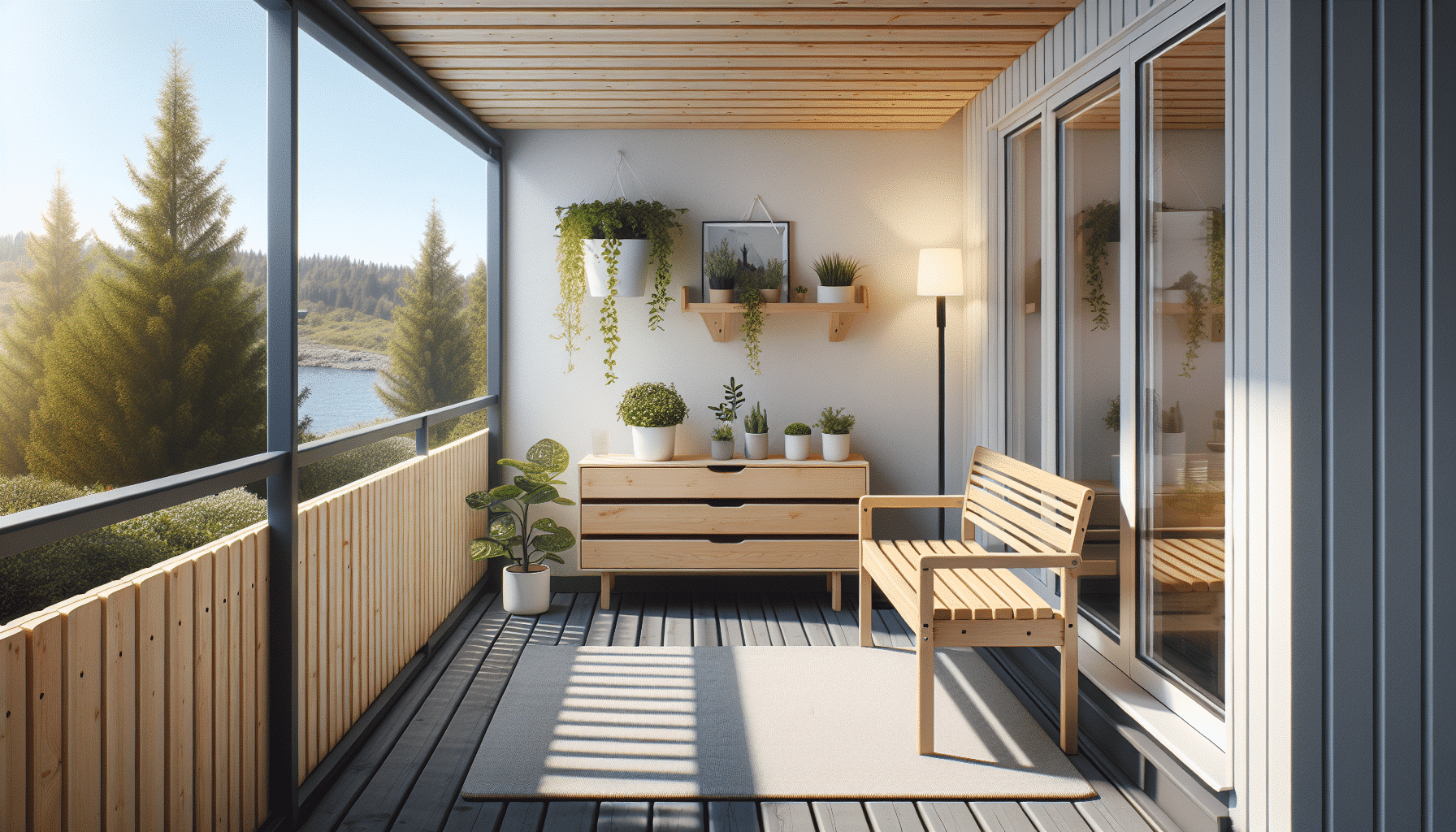 Ikea Revoluciona Espacios Pequeños con su Versátil Banco de Jardín para Terrazas y Balcones