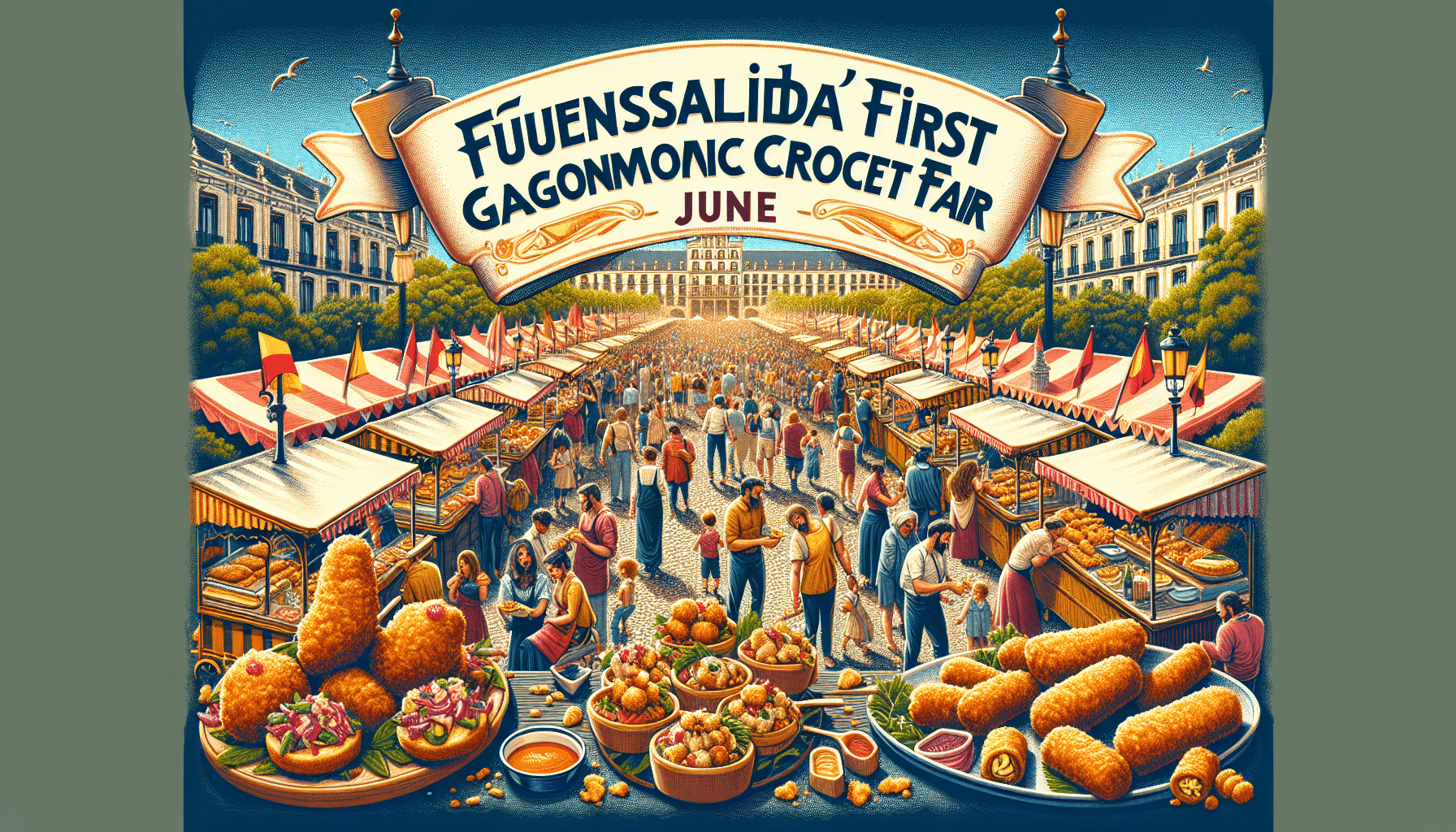 Primera Feria Gastronómica de la Croqueta llega a Fuensalida en Junio