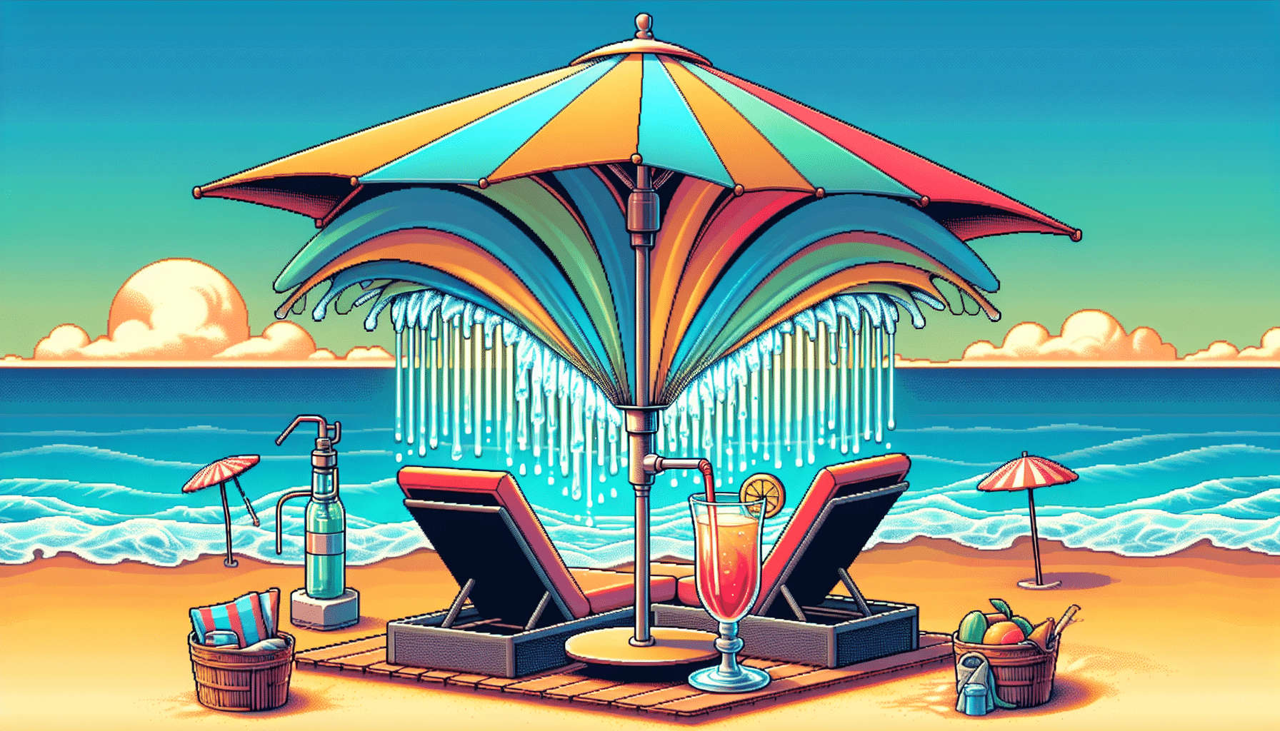 Revolucionario Invertor de Sombrillas: Cambiando la Experiencia de Playa para Siempre