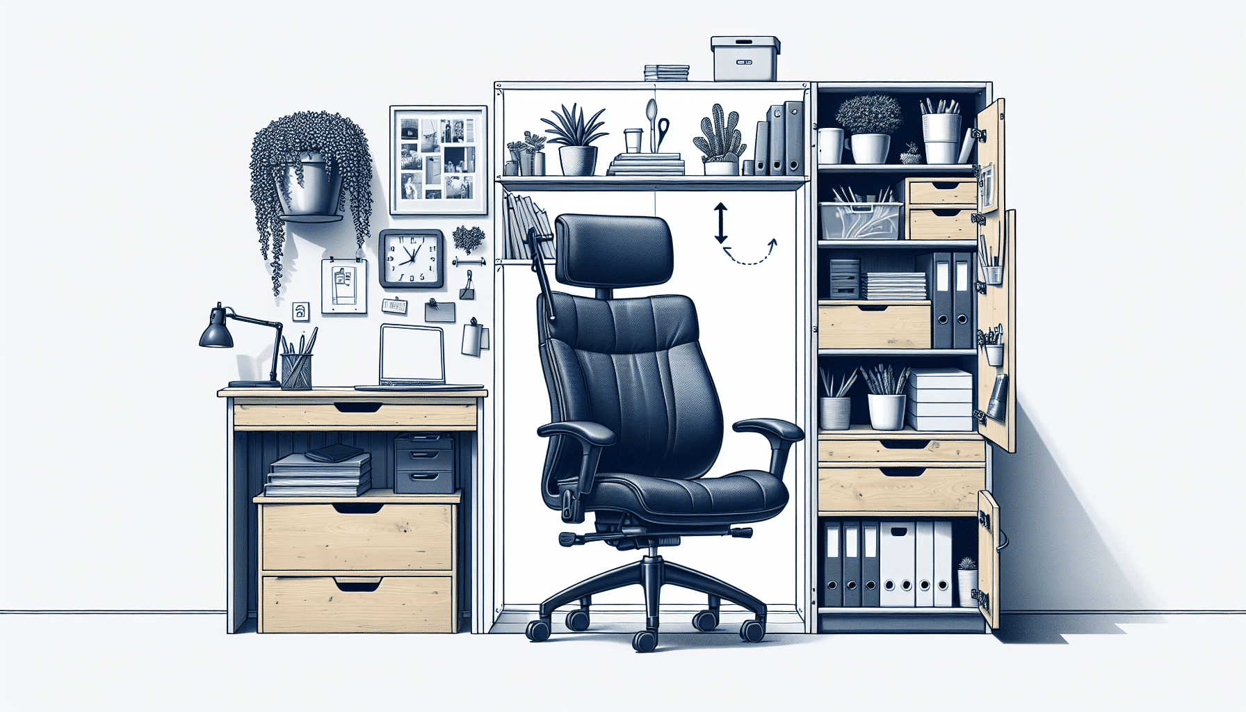 Ikea Revoluciona Tu Espacio: La Solución Versátil que Transforma Tu Silla de Escritorio en un Almacenamiento Ingenioso