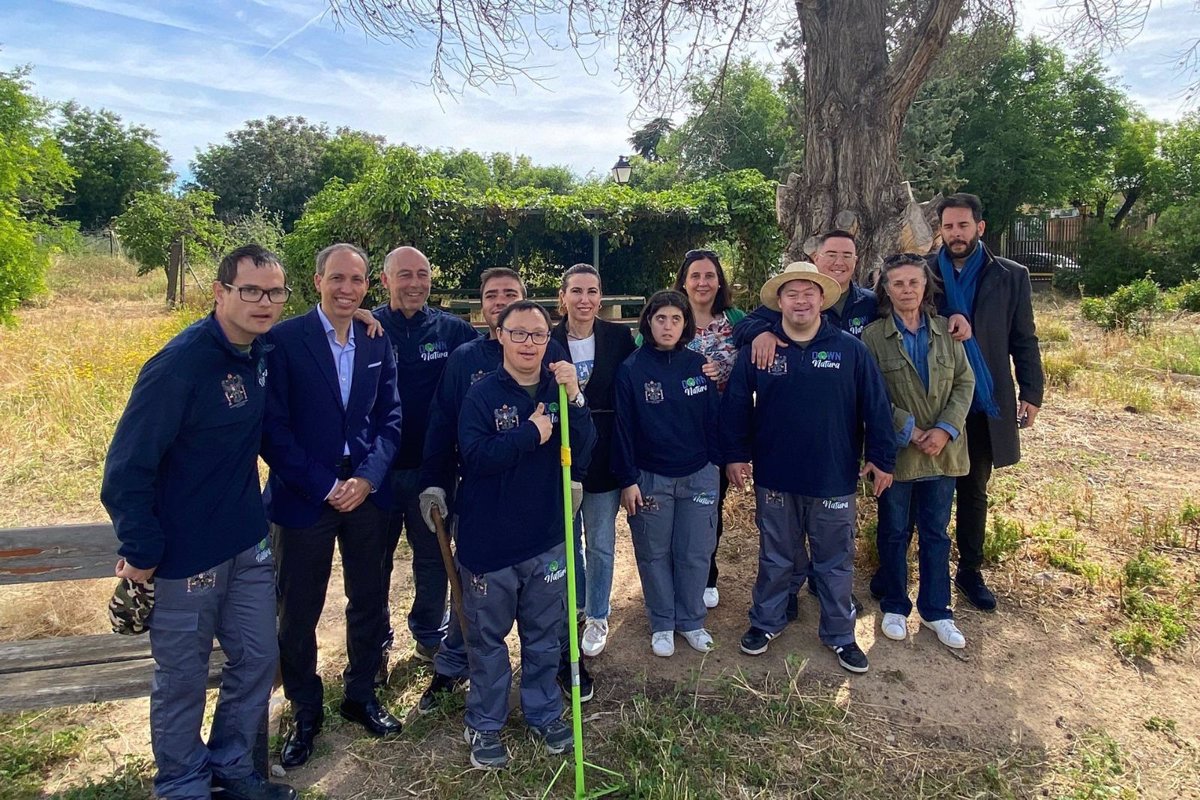 Capacitación en jardinería para miembros de Down Toledo con el objetivo de entrar al mercado laboral
