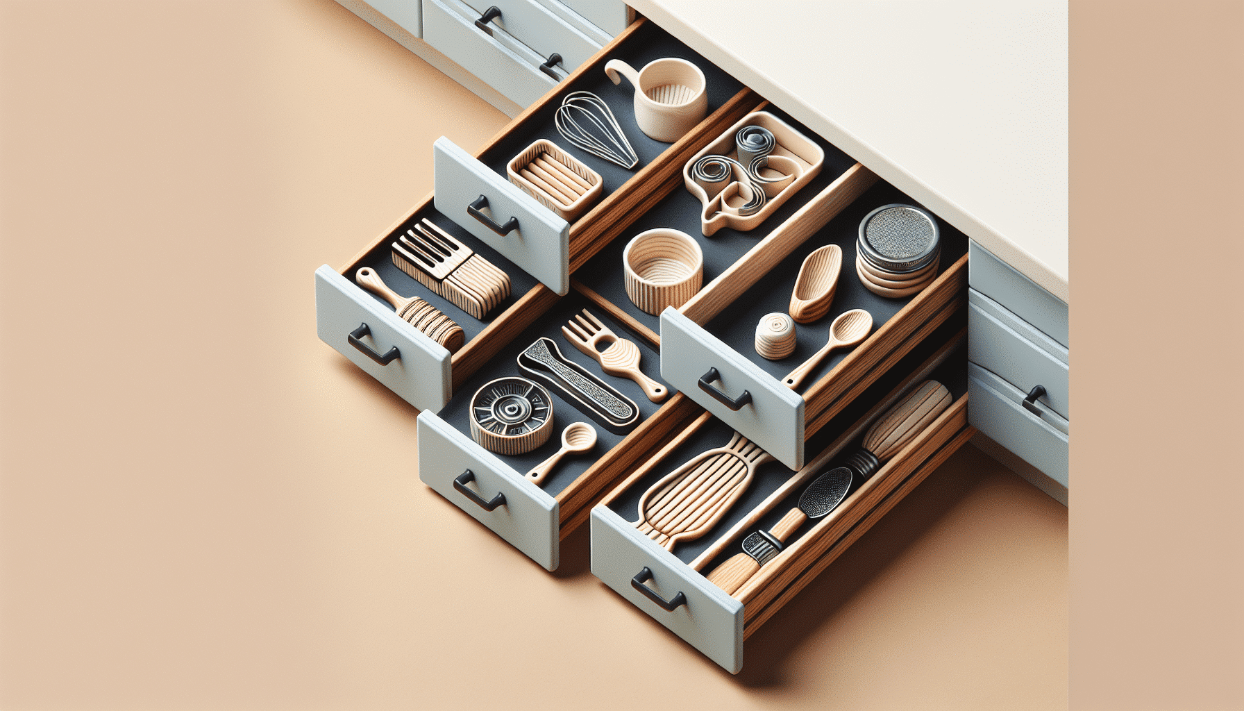 Guía Esencial: Los 6 Accesorios Perfectos para Organizar los Cajones de tu Cocina