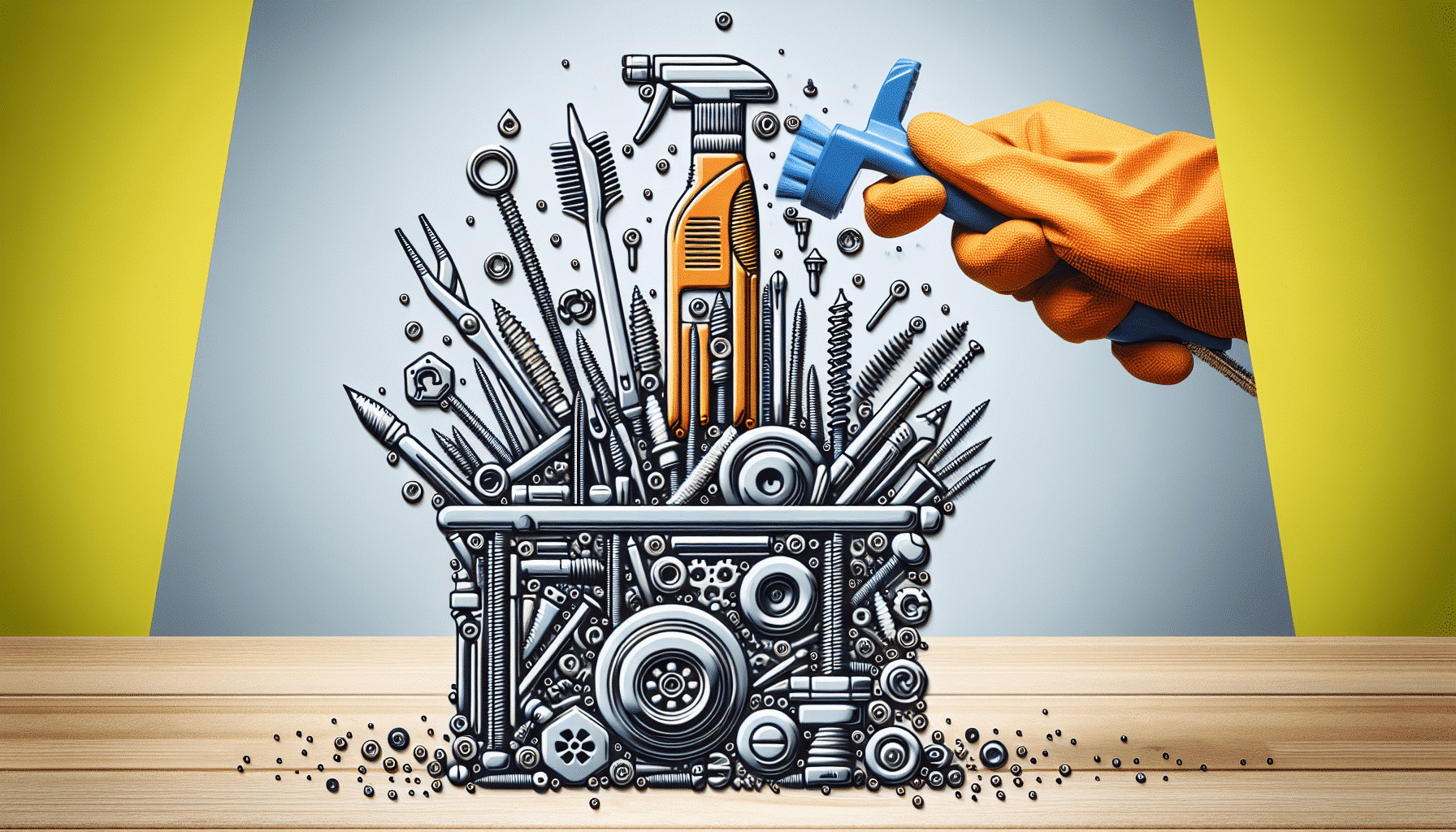 Solución Innovadora para la Limpieza de Tornillos en Hogares Modernos