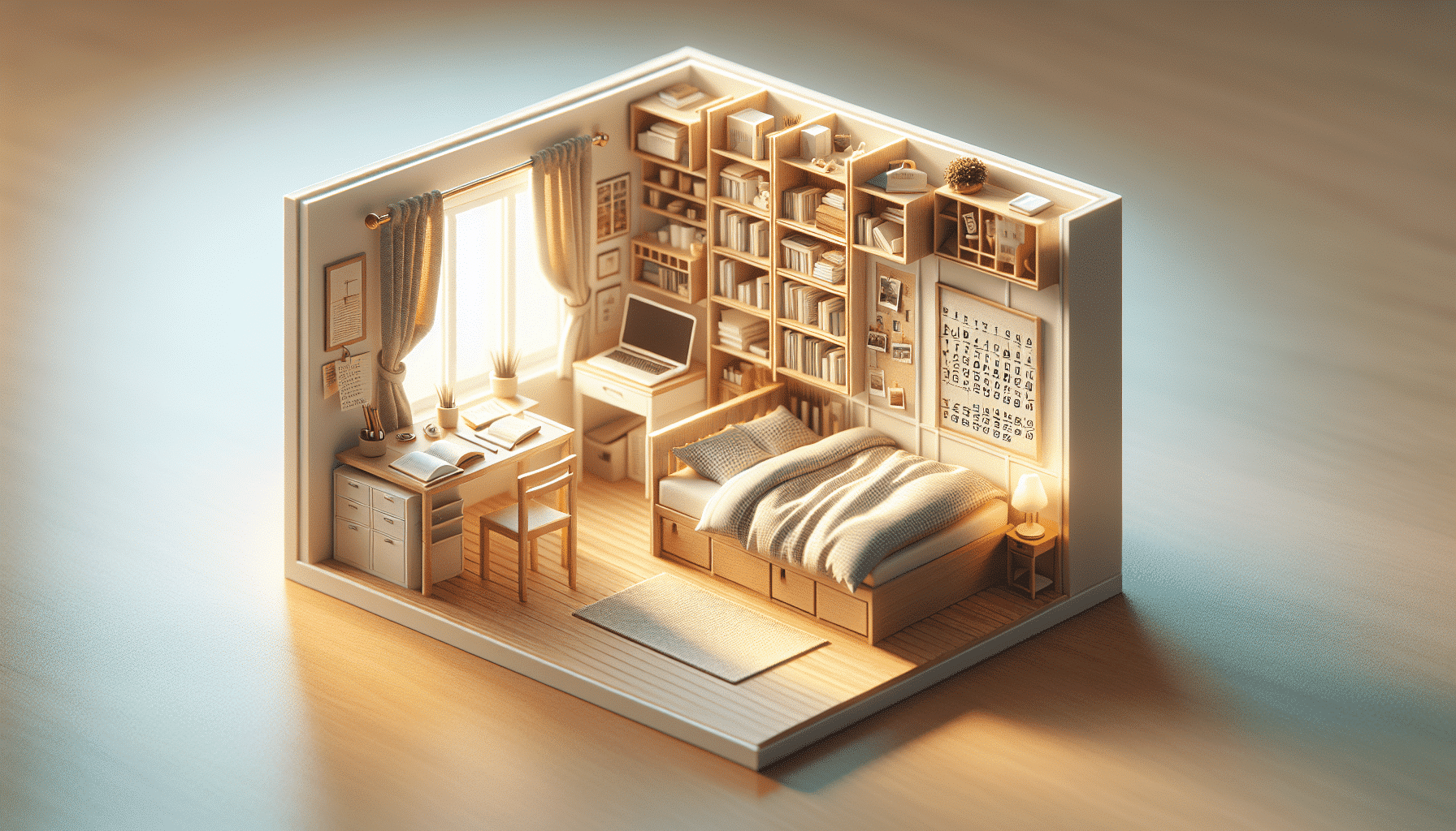 Encanto y Funcionalidad: Descubre el Apartamento de 35 m² Perfecto para Estudiantes