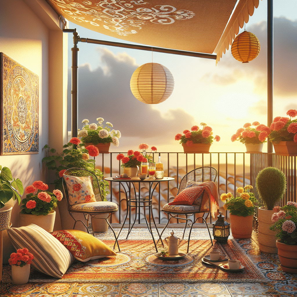 Convierte Tu Balcón en un Encantador Patio Andaluz con Ikea por Menos de 15 Euros, ¡Sin Necesidad de Obras!