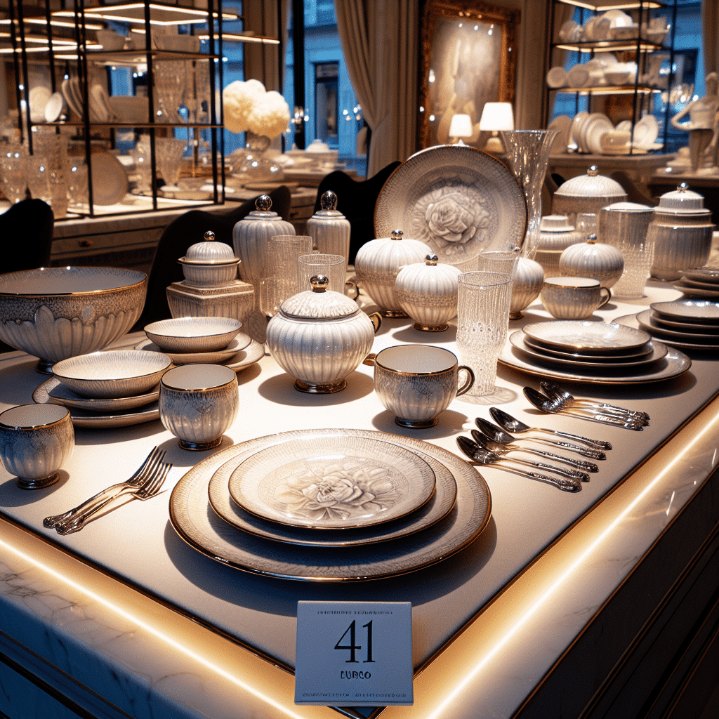 Carrefour Ofrece la Vajilla Más Sofisticada a Solo 41 Euros