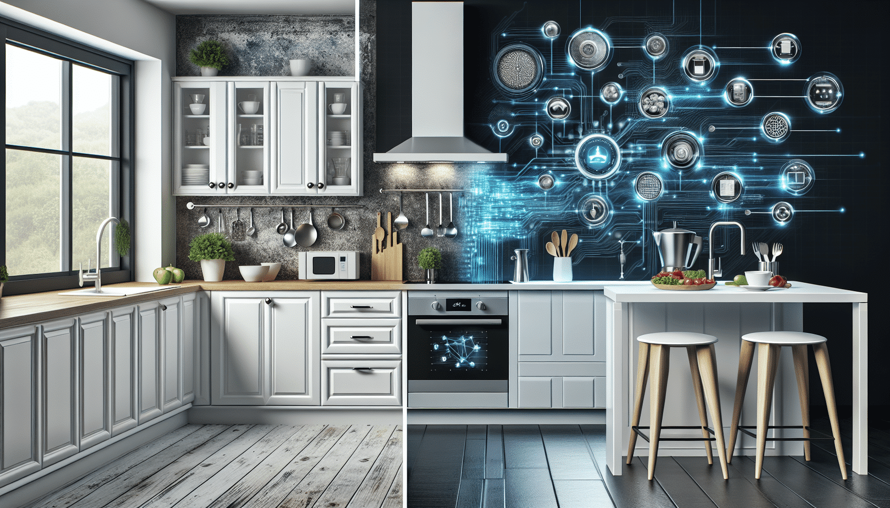 Revolución en el Diseño: Adiós a lo Convencional, Bienvenidas las Cocinas Inteligentes