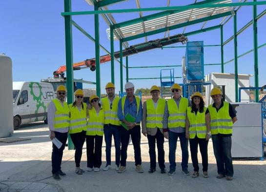 Comienza el respaldo de la Junta de Castilla-La Mancha al cultivo de pistachos con la cooperativa «Pistaquero» en Quero.