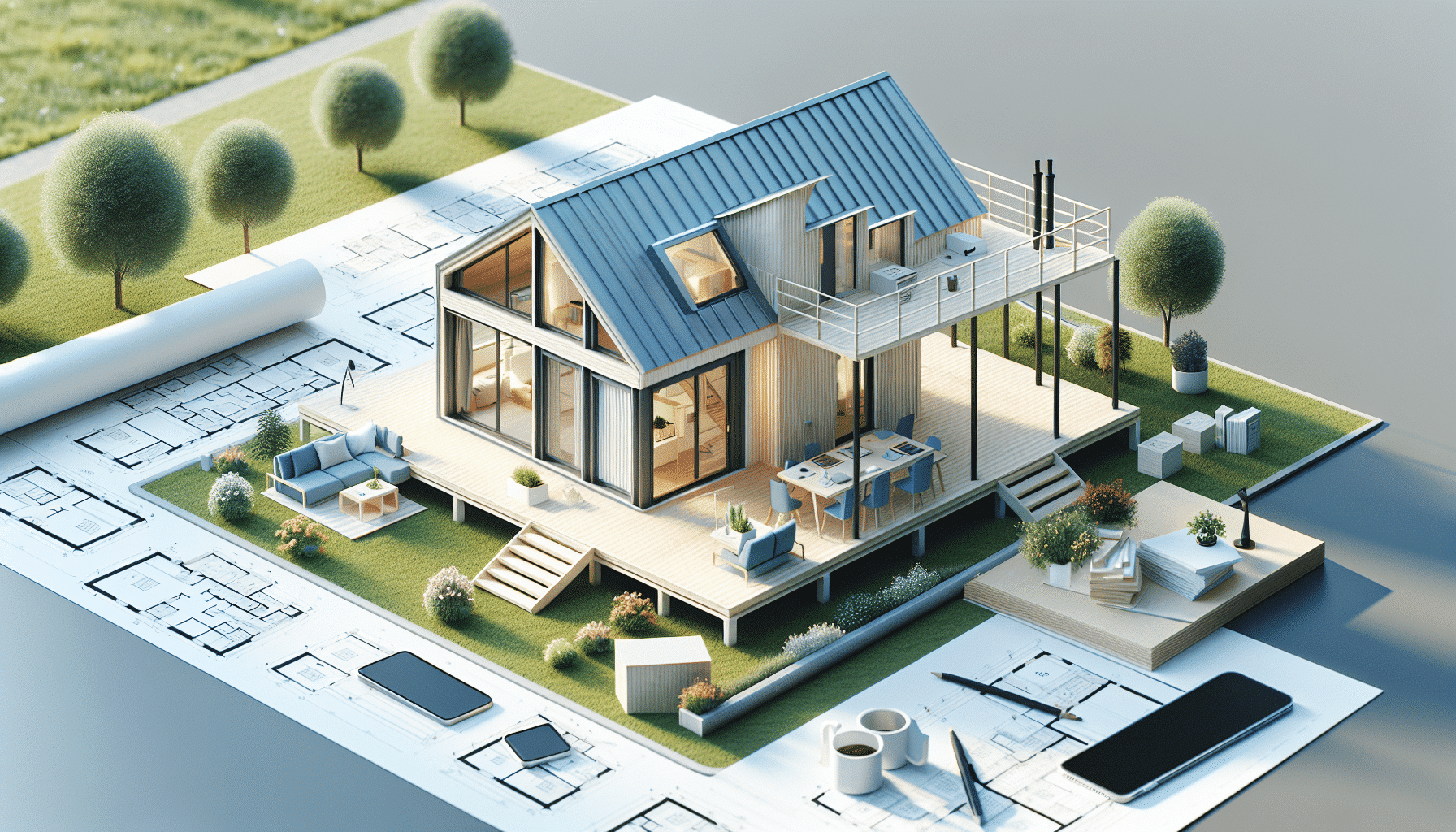 Completa Casa Prefabricada por Menos de 30,000 Euros: Diseño Funcional y Todo Incluido