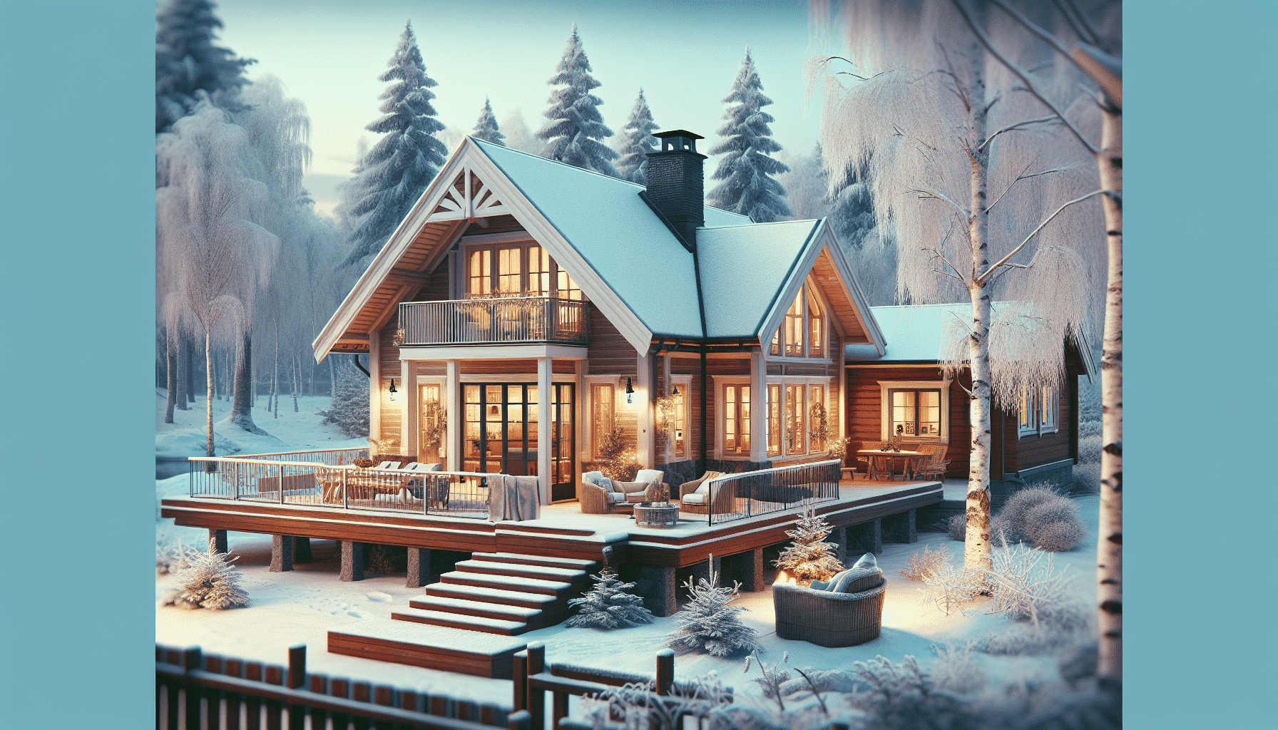 Refugio de Temporada en las Afueras de Estocolmo: Ideal para Verano e Invierno