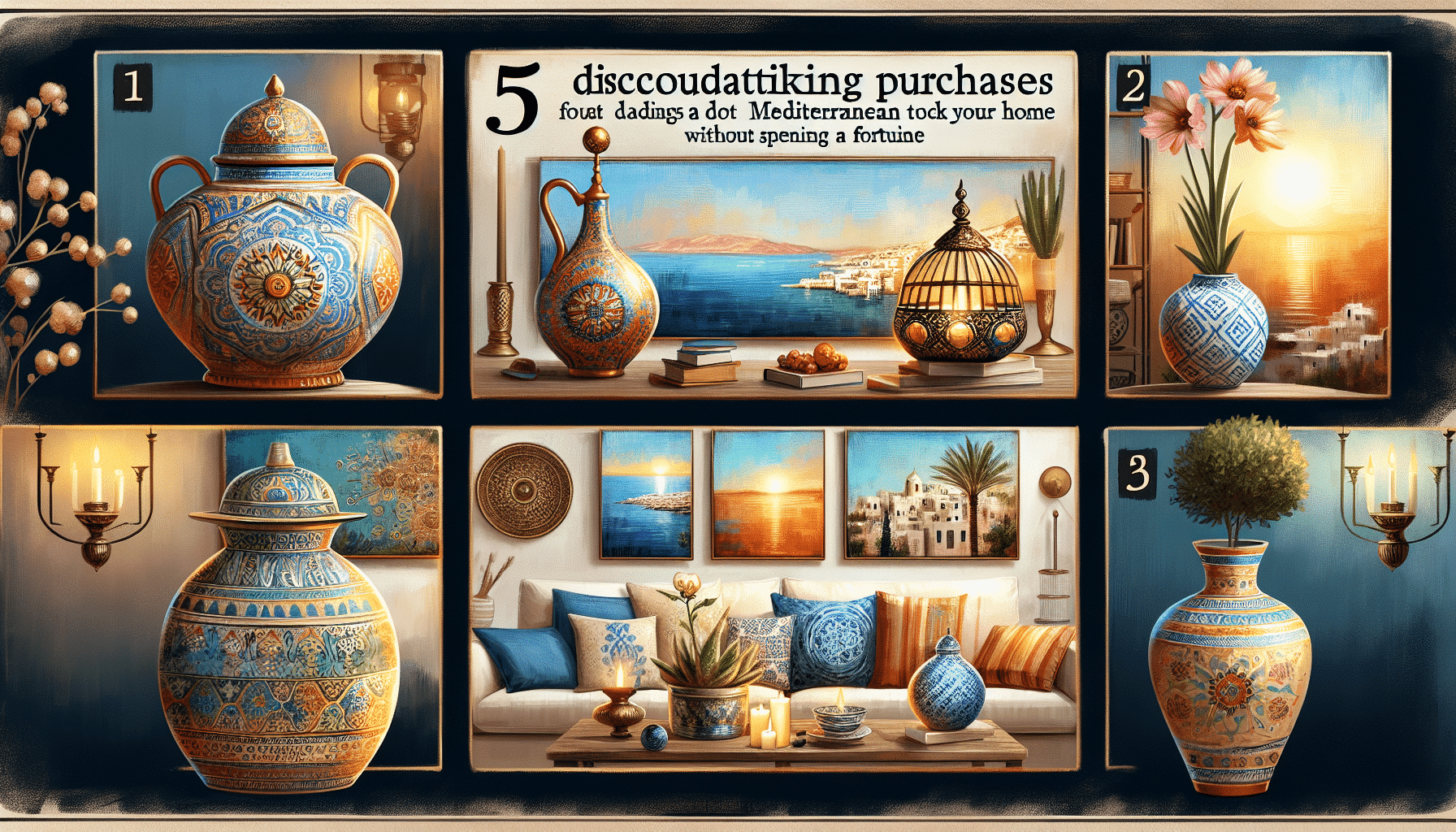 Transforma tu Hogar con Estilo Mediterráneo: Cinco Hallazgos Económicos de Rebajas en Maisons du Monde