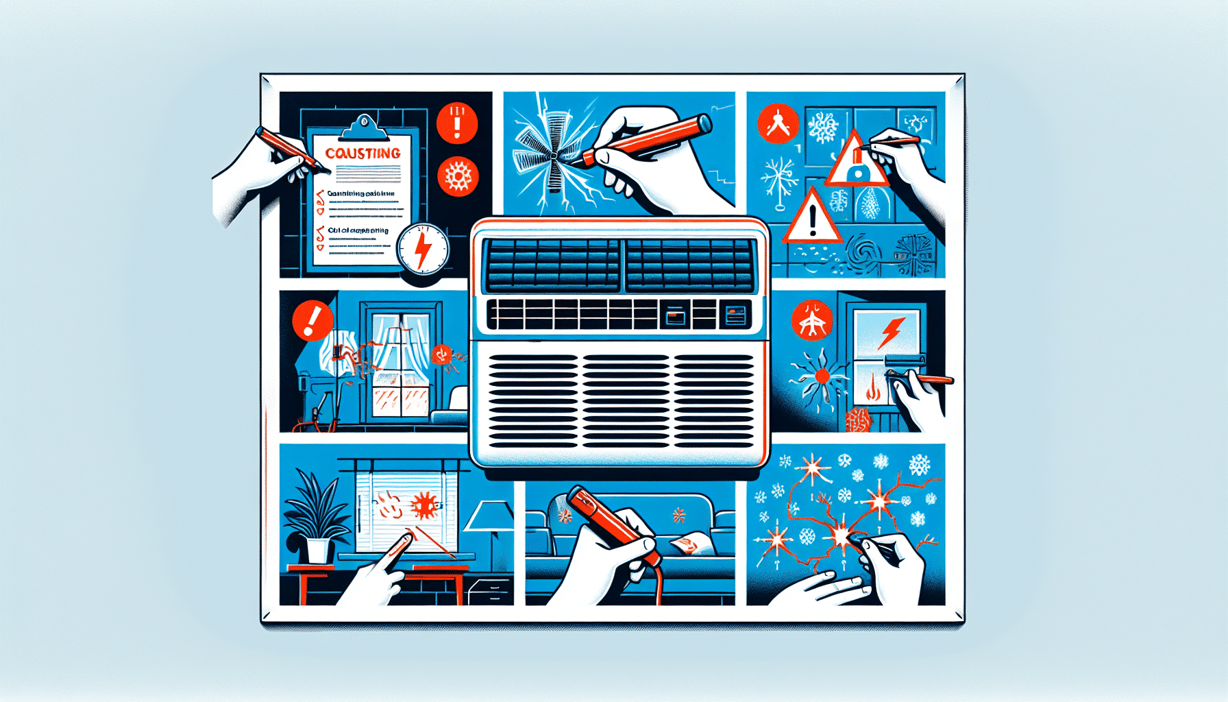 Las 5 Señales de Advertencia de que tu Aire Acondicionado de Ventana Está a Punto de Fallar (y sus Posibles Causas)