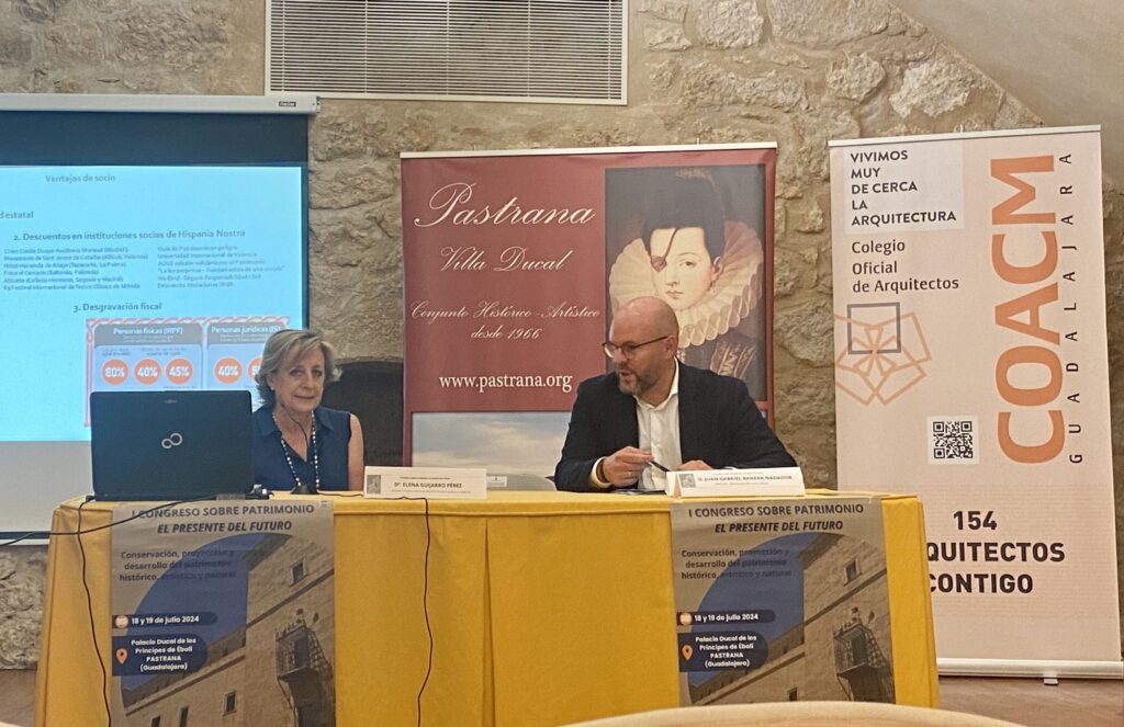 El COACM Participa Activamente en el I Congreso ‘Patrimonio: El Presente del Futuro’ Celebrado en Pastrana