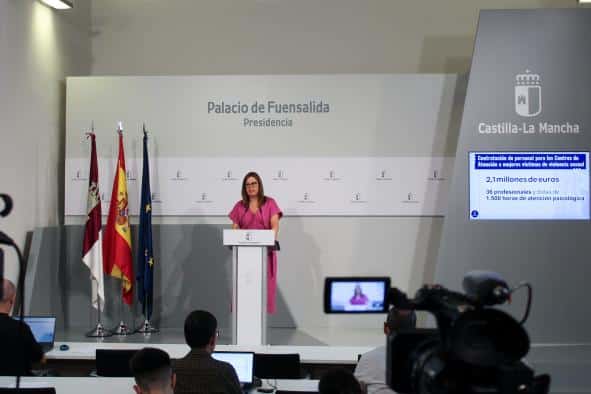 El gobierno regional destinará 2,1 millones de euros para contratar personal en centros de atención a mujeres víctimas de violencia sexual