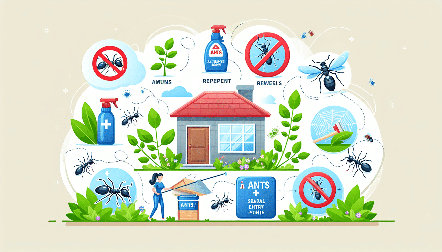 Soluciones Prácticas para Controlar Hormigas en el Jardín y Prevenir su Ingreso en el Hogar