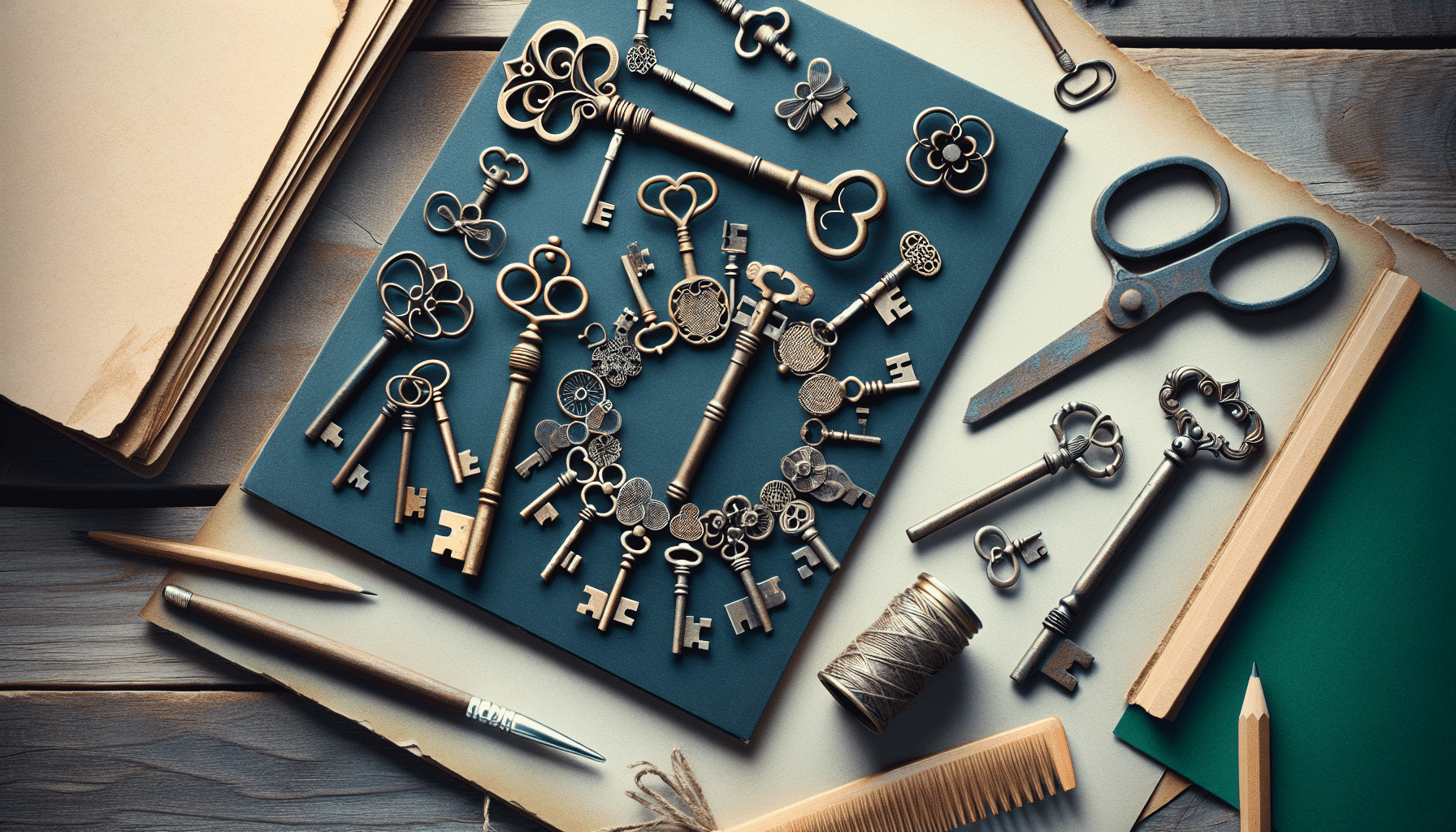 Ingeniosas Formas de Reciclar Llaves Antiguas que te Sorprenderán