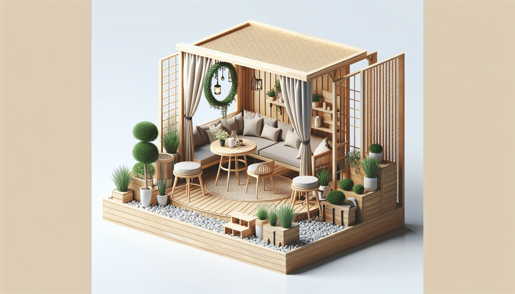 Mueble Autoinstalable: La Solución Versátil y Compacta para tu Terraza Pequeña