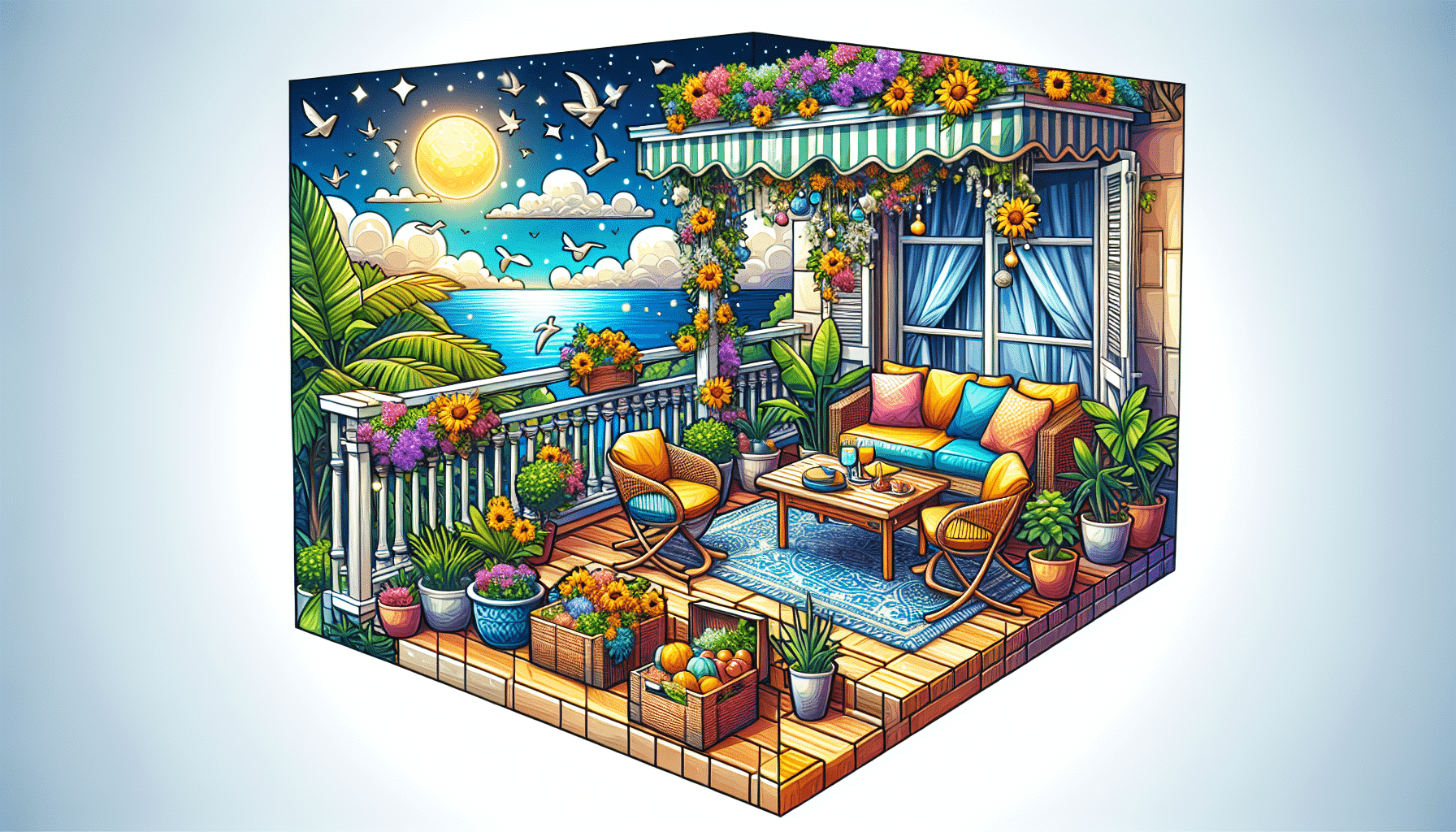 Dale Vida a Tu Balcón: Crea un Refugio Veraniego en 3 Simples Pasos